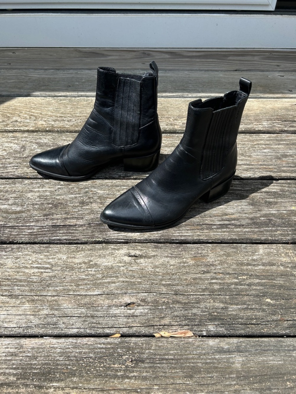 Vagabond Maria Pointed Toe Chelsea Ankle Boots Black 37/7 - Picture 9 of 13